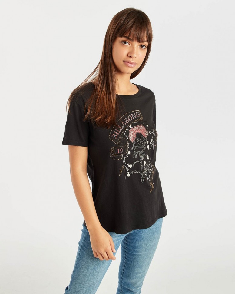 Футболка женская BILLABONG Bondy Tee Black
