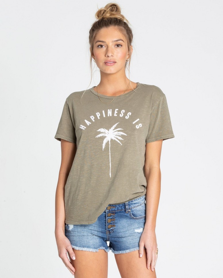 Футболка женская BILLABONG Happiness Is Sage