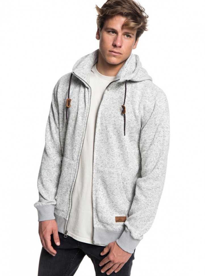 Кардиган QUIKSILVER Kellerzip M Light Grey Heather фото 2