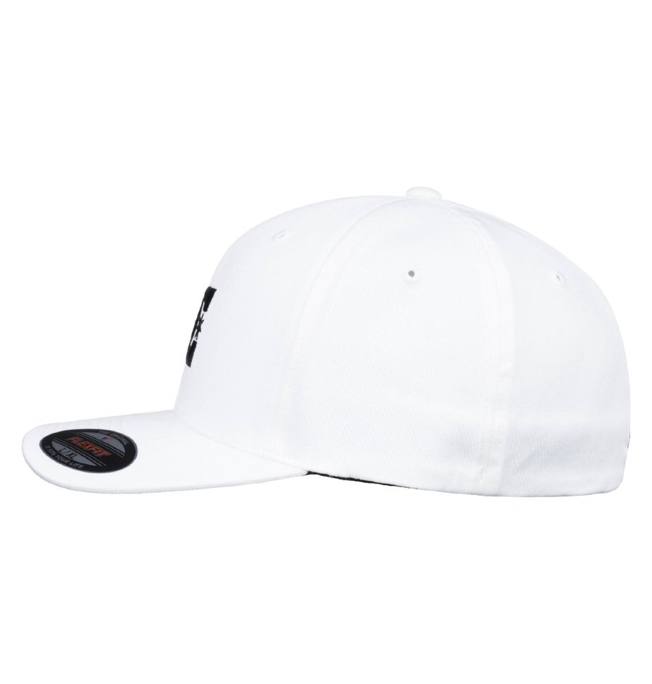 Кепка-бейсболка мужская DC SHOES Cap Star 2 White / Black фото 2