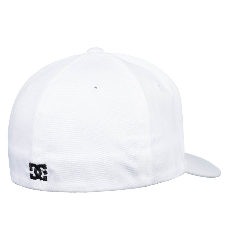 Кепка-бейсболка мужская DC SHOES Cap Star 2 White / Black фото 3
