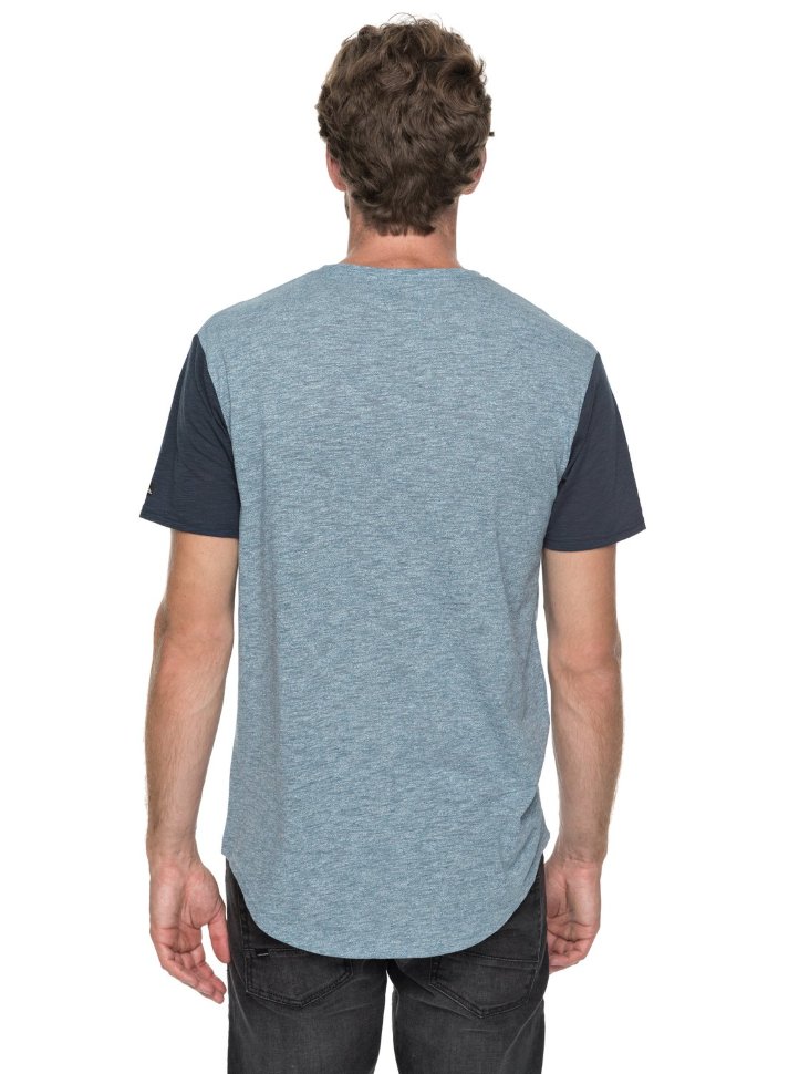 Футболка мужская QUIKSILVER Skybreakcrew M Real Teal Heather фото 3