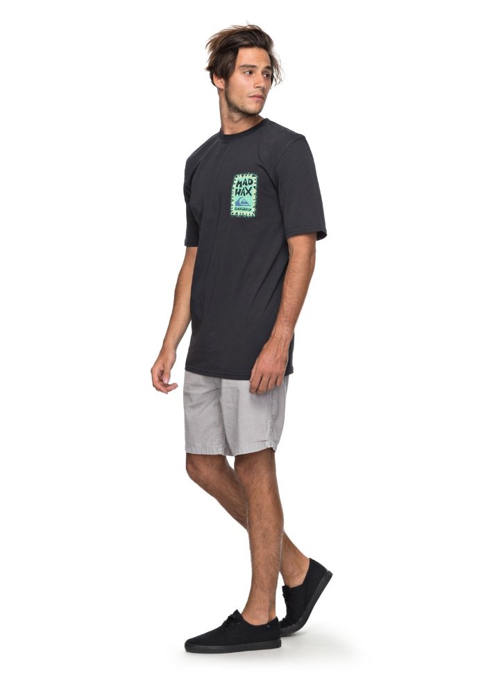 Футболка мужская QUIKSILVER Ghettosession M Black фото 2