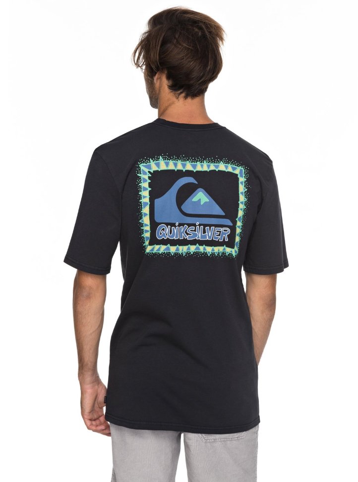 Футболка мужская QUIKSILVER Ghettosession M Black фото 3
