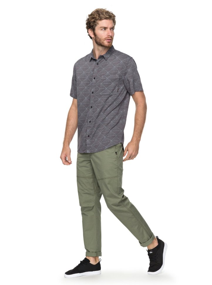Рубашка мужская QUIKSILVER Variableshi M Iron Gate Variable Shirt фото 2