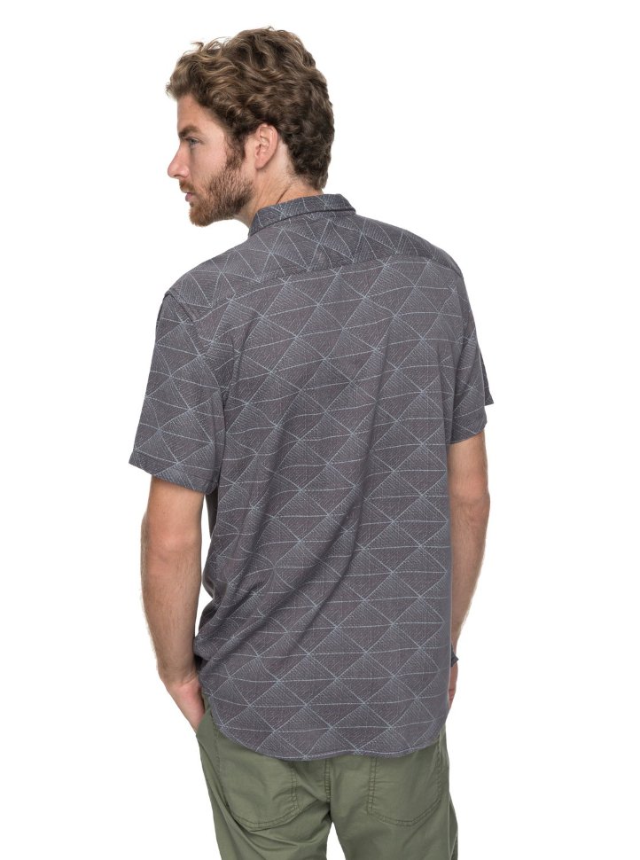 Рубашка мужская QUIKSILVER Variableshi M Iron Gate Variable Shirt фото 3