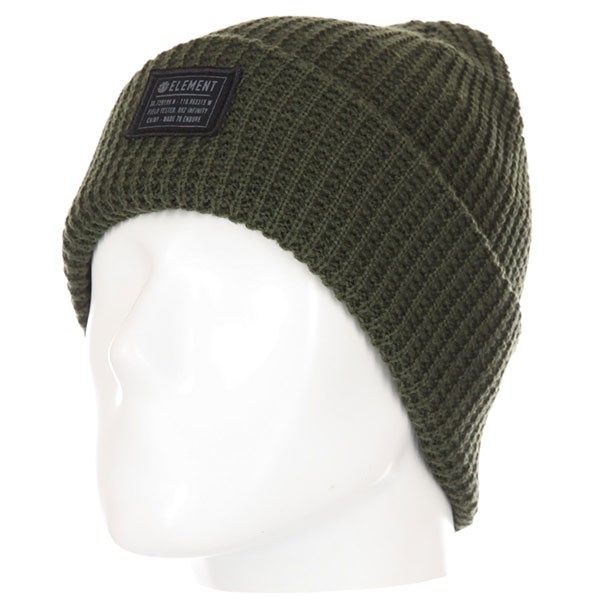 Шапка ELEMENT Cadet Ii Beanie Olive Drab фото