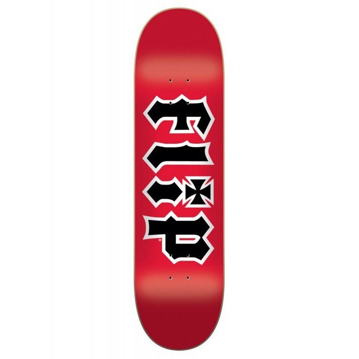 фото Дека для скейтборда flip hkd deck red 7,5"
