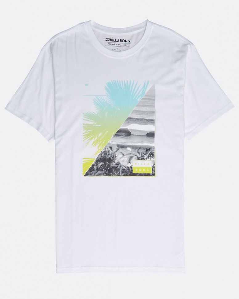 Футболка мужская BILLABONG Chill Out Tee Ss White фото 3