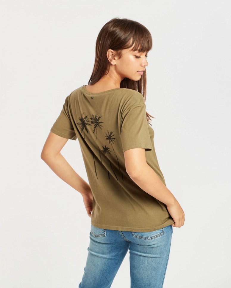 Футболка женская BILLABONG Bondy Tee Sage фото 4