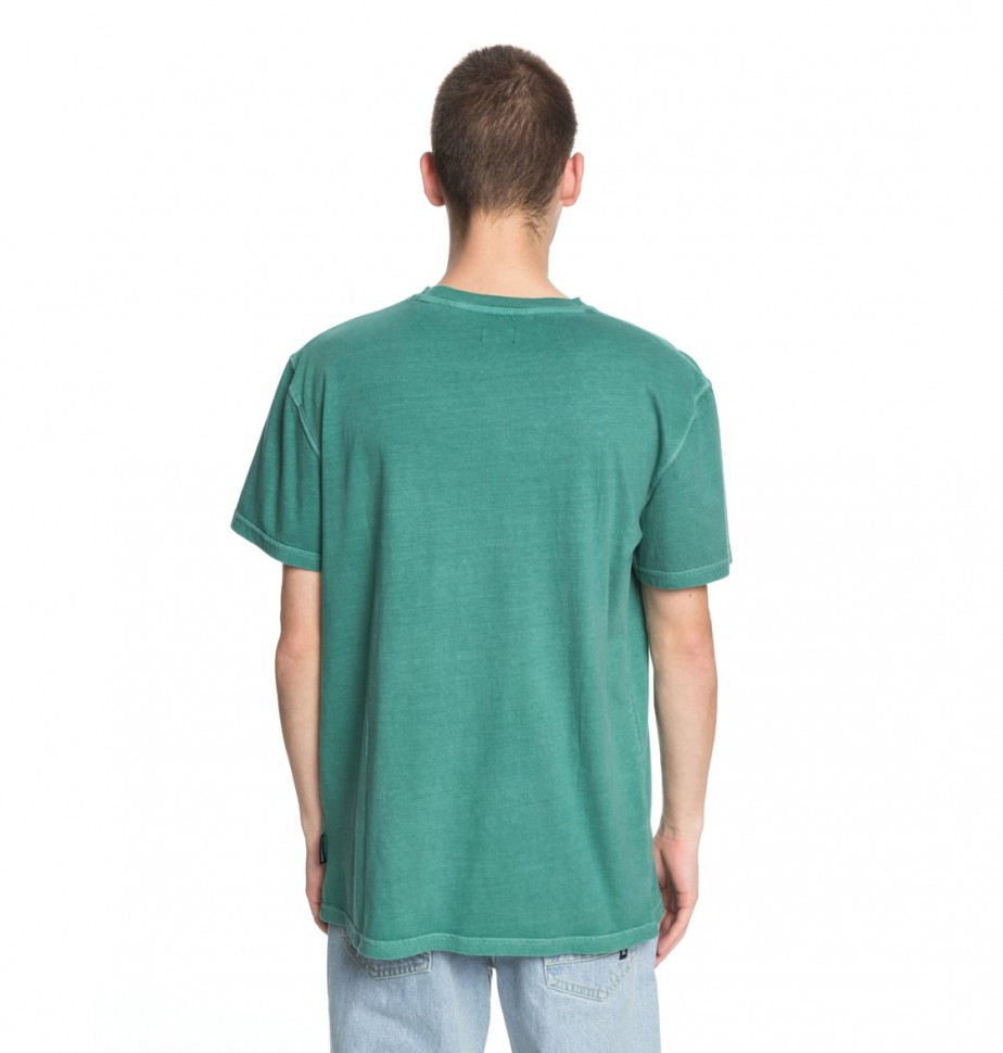 Футболка мужская DC SHOES Dyed Pocket Cre M Deep Sea фото 3