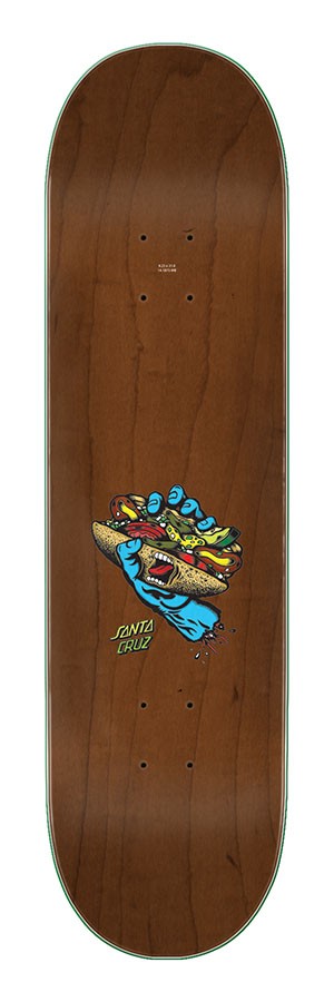 Дека для скейтборда SANTA CRUZ Braun Snacks Everslick 8.25дюйм  2020 фото 2