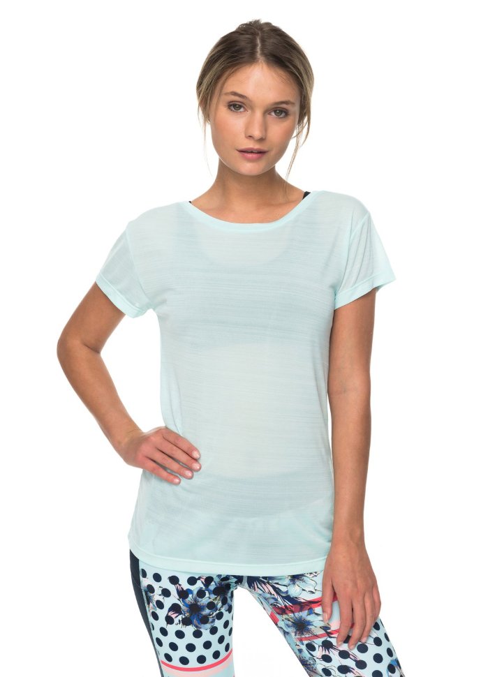 Футболка женская ROXY Dakotadream Tee J Blue Light