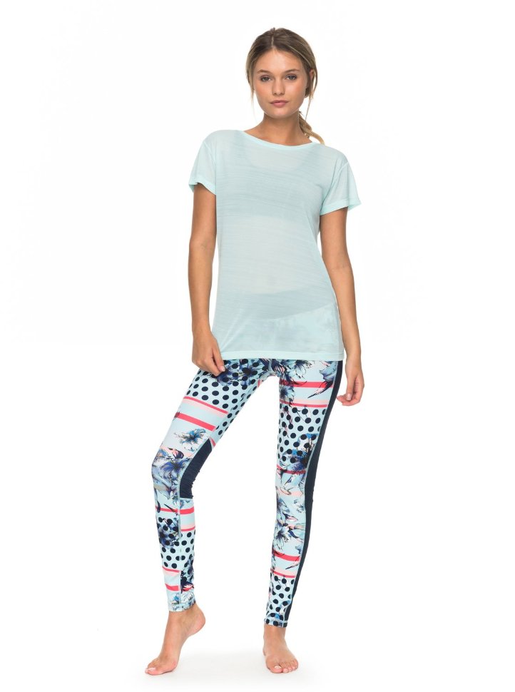 Футболка женская ROXY Dakotadream Tee J Blue Light фото 2