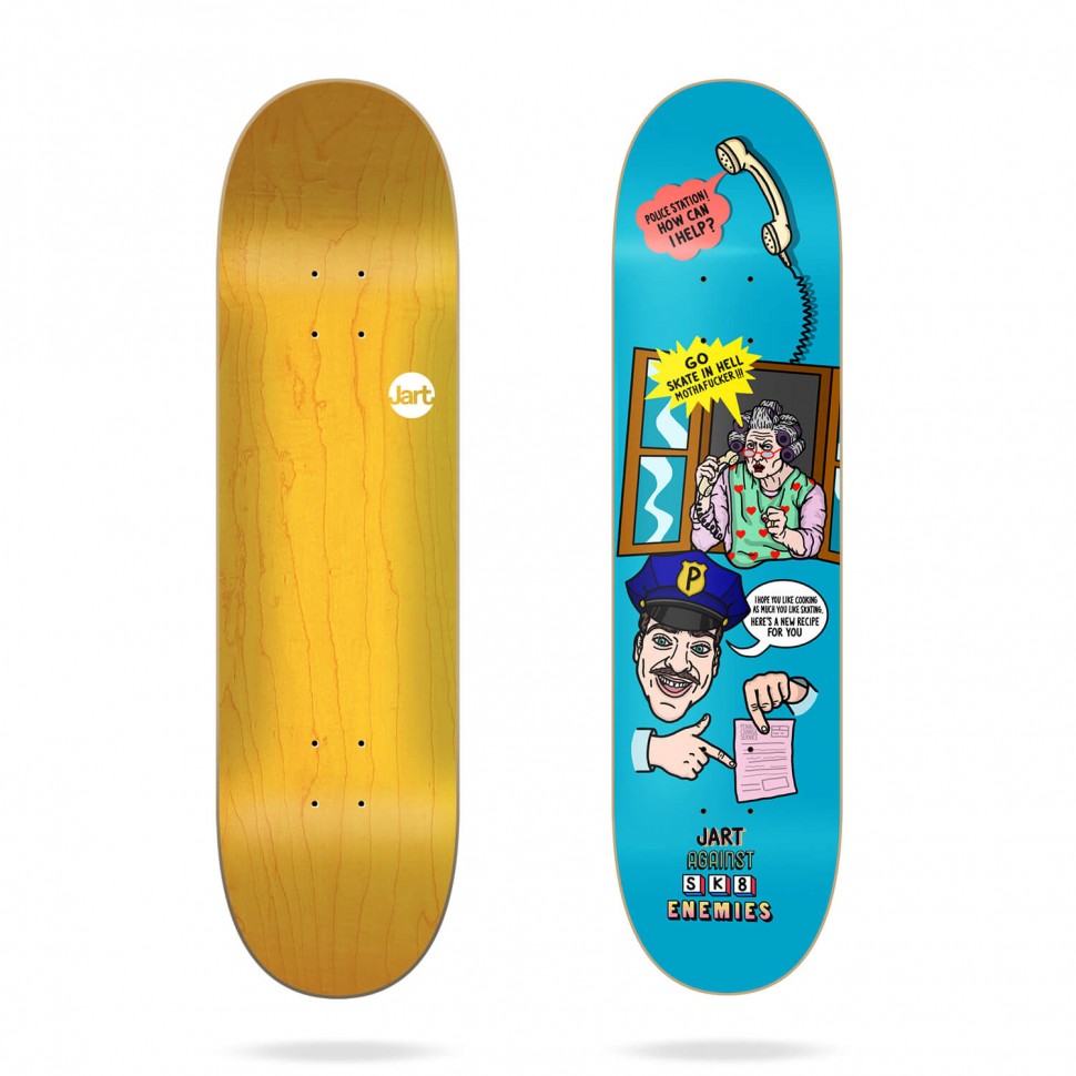 Дека для скейтборда JART Against Sk8 Enemies 7.75″