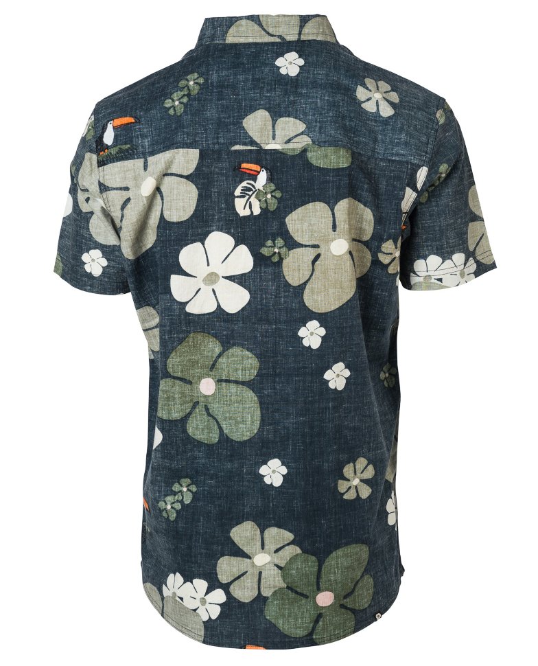 Рубашка к/рукав RIP CURL Tropicool Shirt Black фото 2