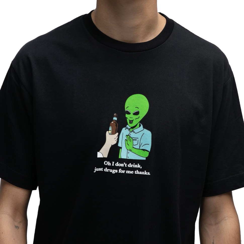 фото Футболка ripndip i don't drink tee black