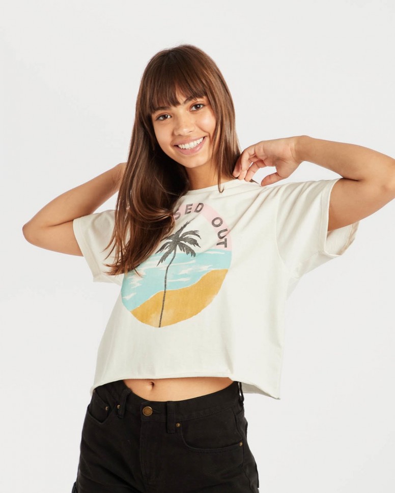 Футболка женская BILLABONG Mad World Cool Wip фото 3