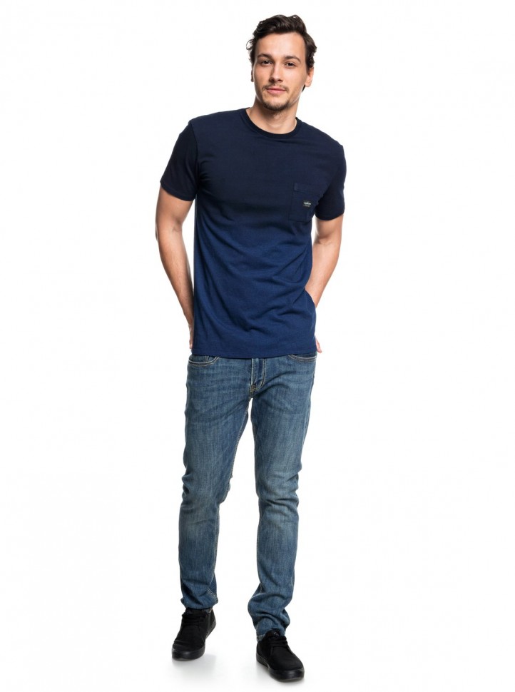 Футболка QUIKSILVER Hellvalley M Blue Indigo фото 2