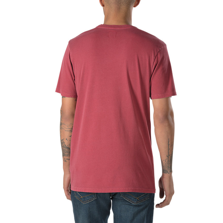 Футболка VANS Mn Washed Everyday P Chili Pepper фото 2
