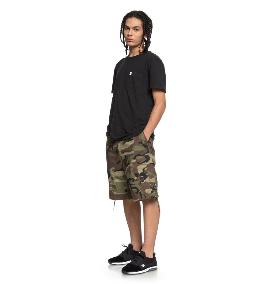Футболка мужская DC SHOES Dyed Pocket Cre M Black фото 2