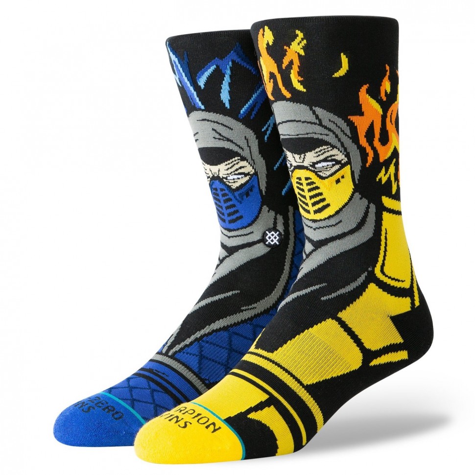 Носки STANCE Foundation Sub Zero Vs Scorpion Black 2020
