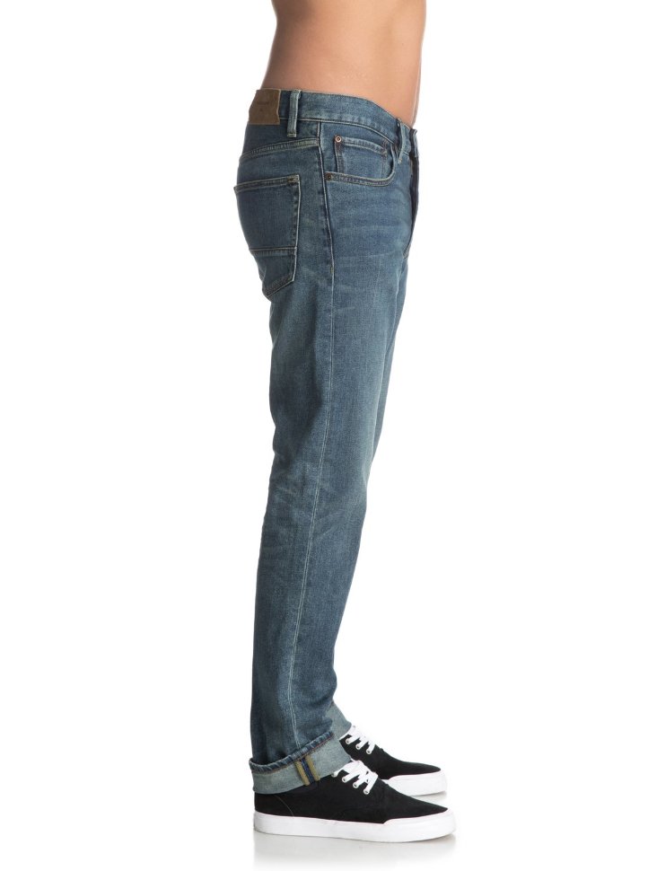 Джинсы мужские QUIKSILVER Revolvermedblue M Medium Blue фото 2