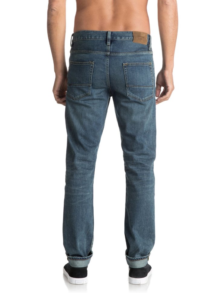 Джинсы мужские QUIKSILVER Revolvermedblue M Medium Blue фото 4
