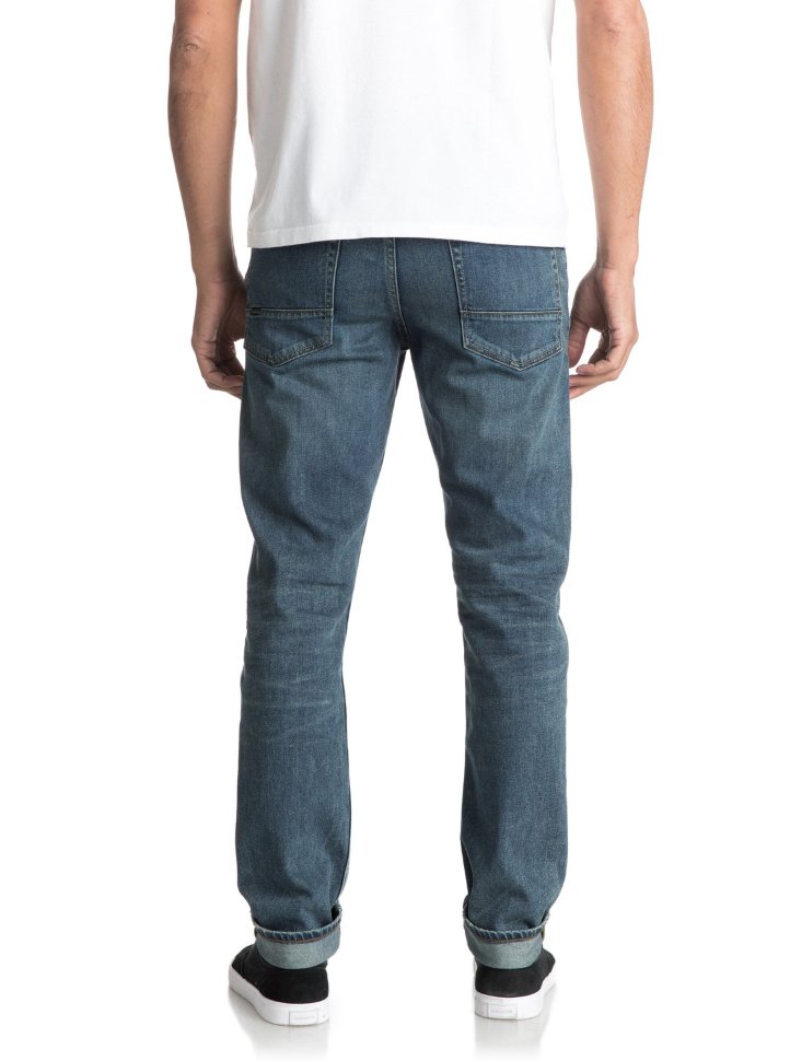 Джинсы мужские QUIKSILVER Revolvermedblue M Medium Blue фото 5