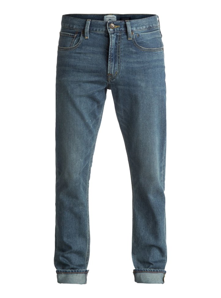 Джинсы мужские QUIKSILVER Revolvermedblue M Medium Blue фото 6