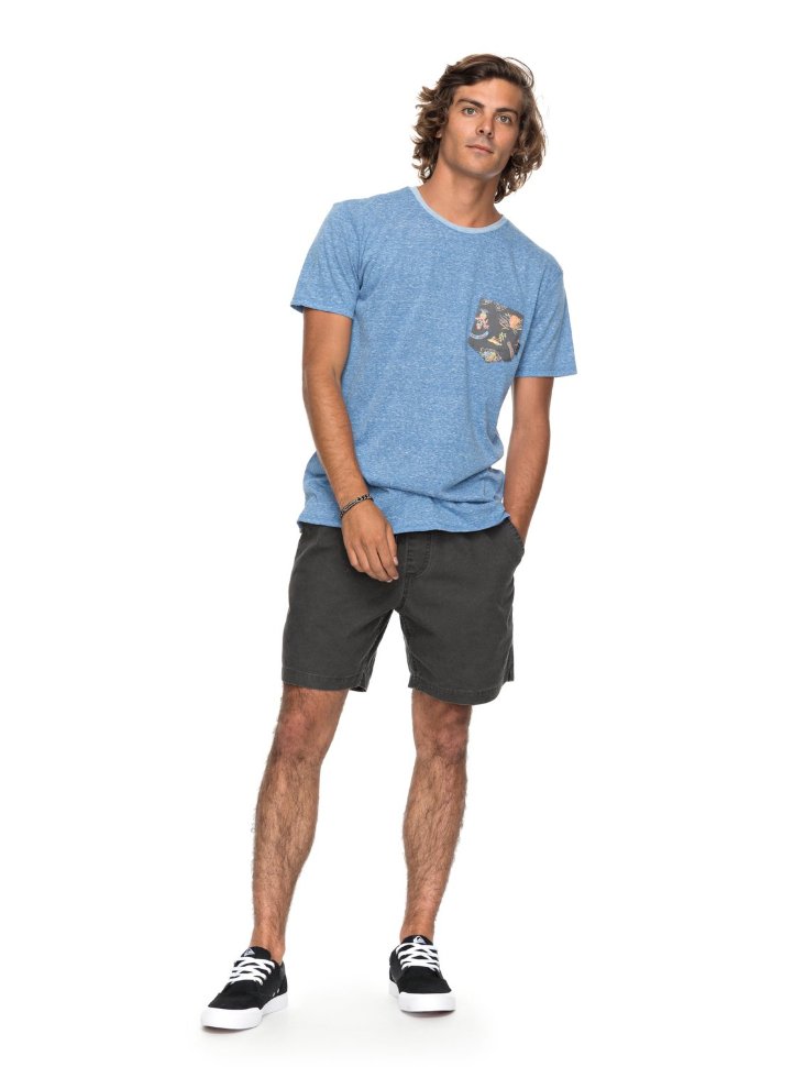 Футболка мужская QUIKSILVER Brokenleash M Bright Cobalt Heather фото 2