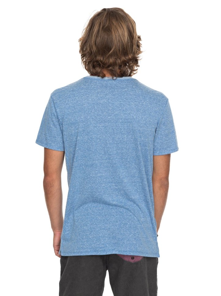 Футболка мужская QUIKSILVER Brokenleash M Bright Cobalt Heather фото 3