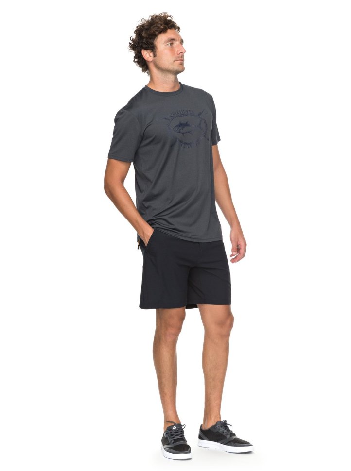 Футболка мужская QUIKSILVER Thunnusperform M Dark Denim Heather фото 2