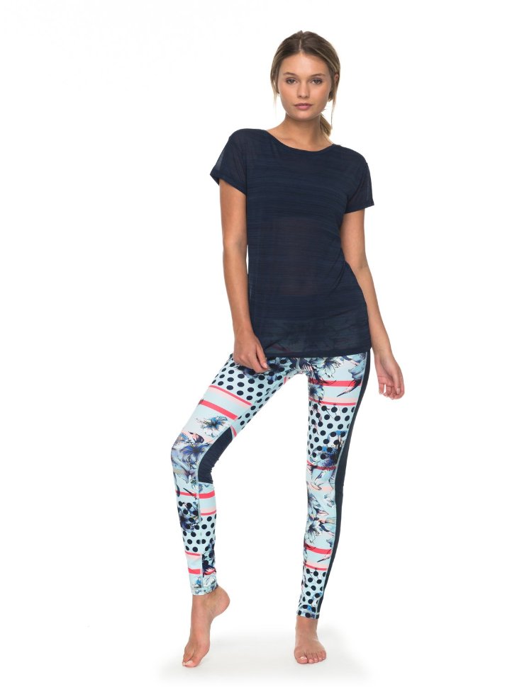 Футболка женская ROXY Dakotadream Tee J Dress Blues фото 2