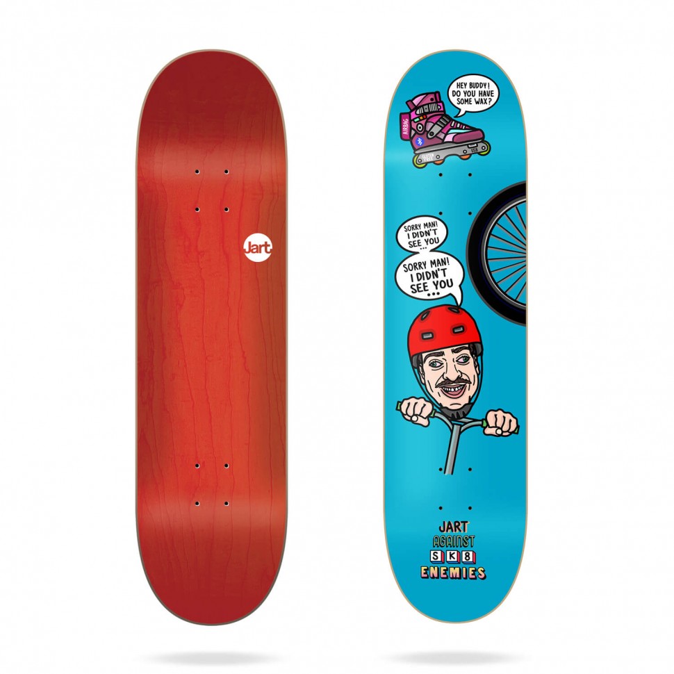 Дека для скейтборда JART Against Sk8 Enemies 7.87″