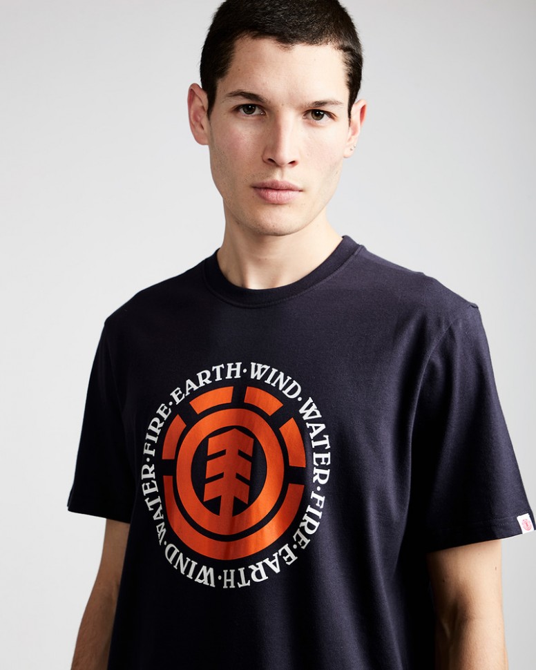 Футболка мужская ELEMENT Seal Ss Eclipse Navy фото 4