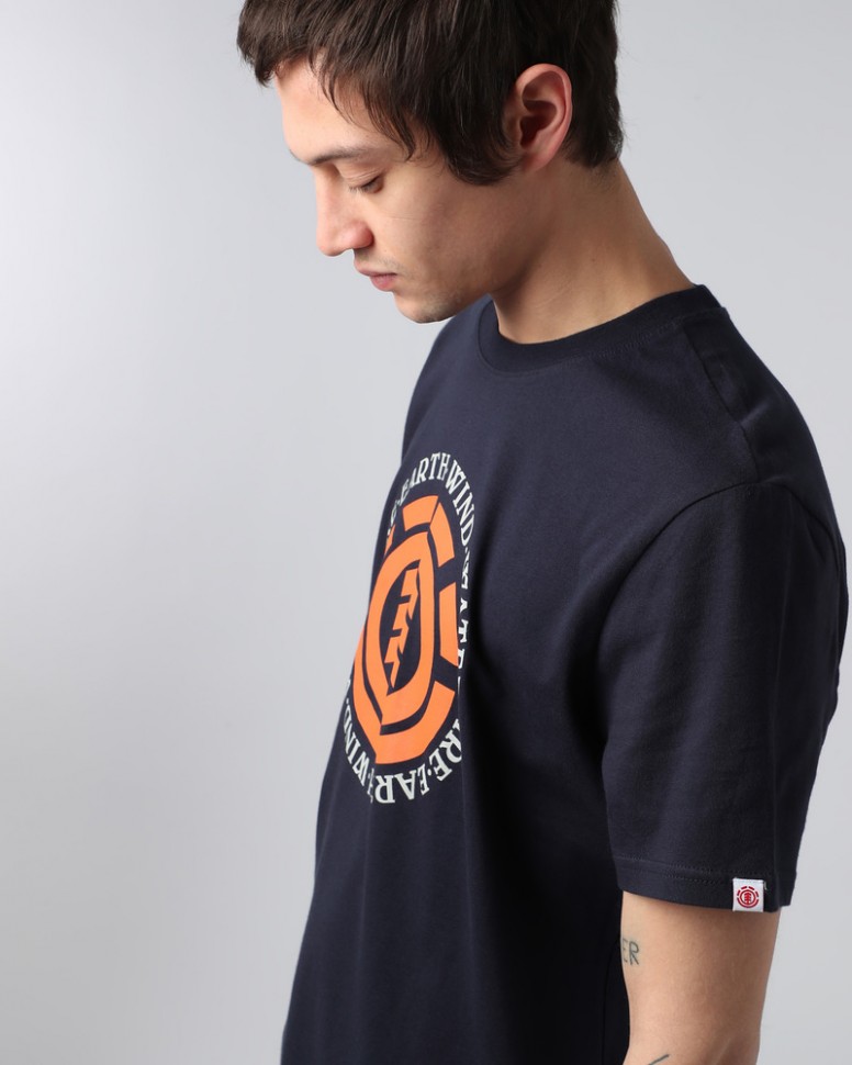 Футболка мужская ELEMENT Seal Ss Eclipse Navy фото 3