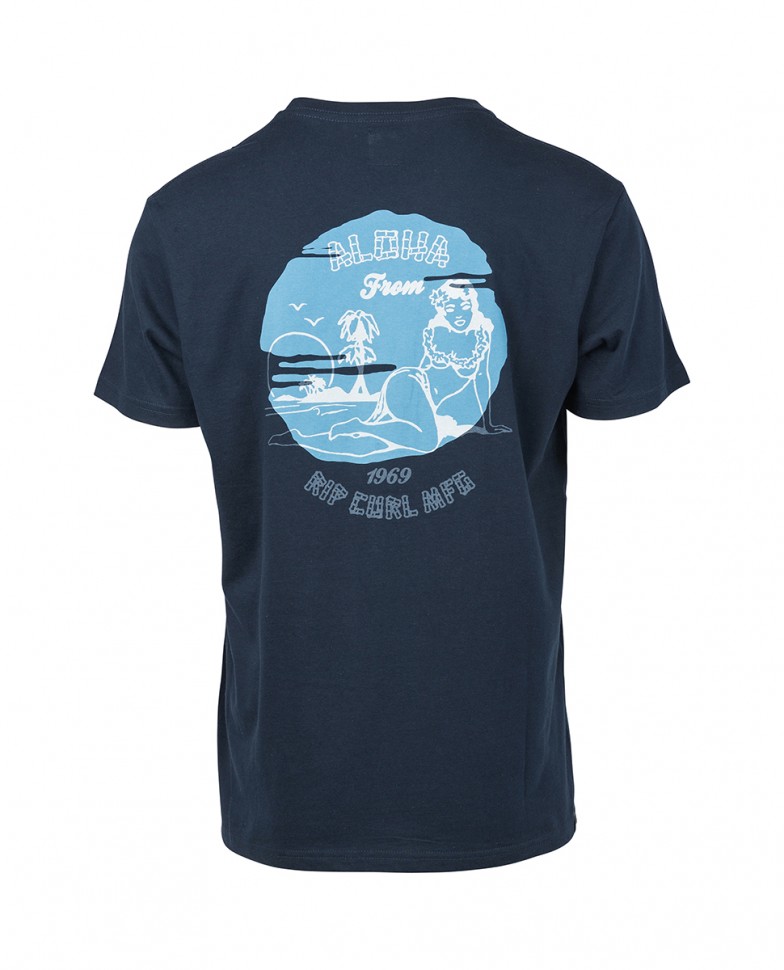 Футболка RIP CURL Hearty Vahine Ss Tee Dark Blue фото 2