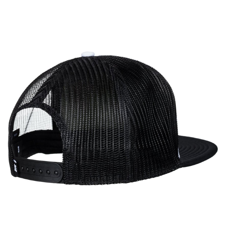 Кепка-бейсболка мужская DC SHOES Trippy Trucker Black фото 3