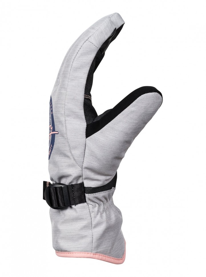 Перчатки ROXY Frefield Gloves J Warm Heather Grey фото 2