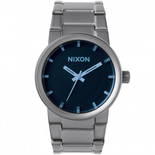 Часы NIXON Cannon A/S Gunmetal/Blue Crystal