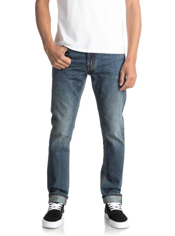 Джинсы мужские QUIKSILVER Distorsionmedbl M Medium Blue фото 3
