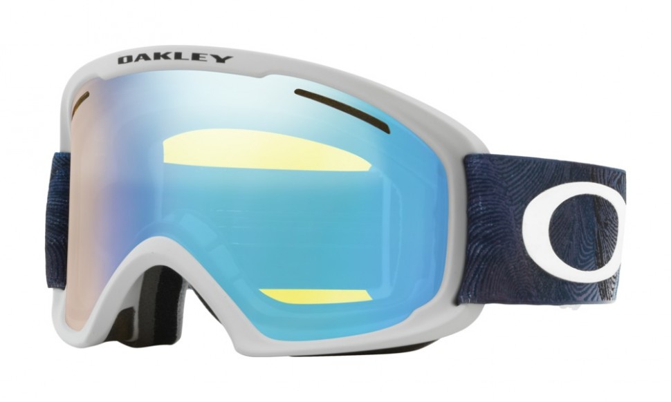 фото Маска горнолыжная oakley o frame 2.0 xl mystic flow poseidon/high intensity yellow iridium