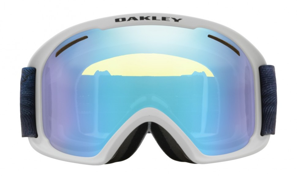 Маска горнолыжная OAKLEY O Frame 2.0 Xl Mystic Flow Poseidon/High Intensity Yellow Iridium фото 2