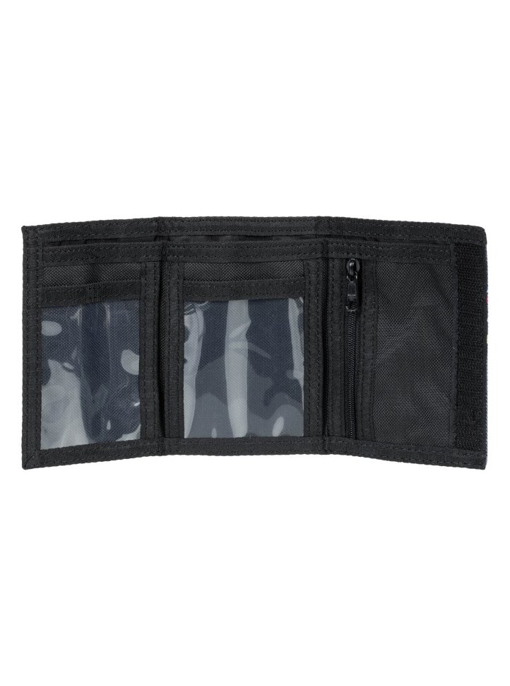 Кошелек женский ROXY Small Beach J Charcoal Heather Surf Letterin фото 2