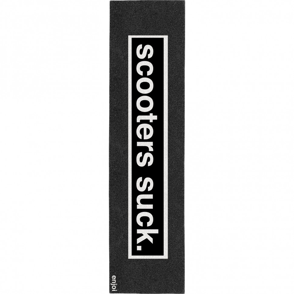 фото Шкурка для скейтборда enjoi scooters suck grip tape black 2020