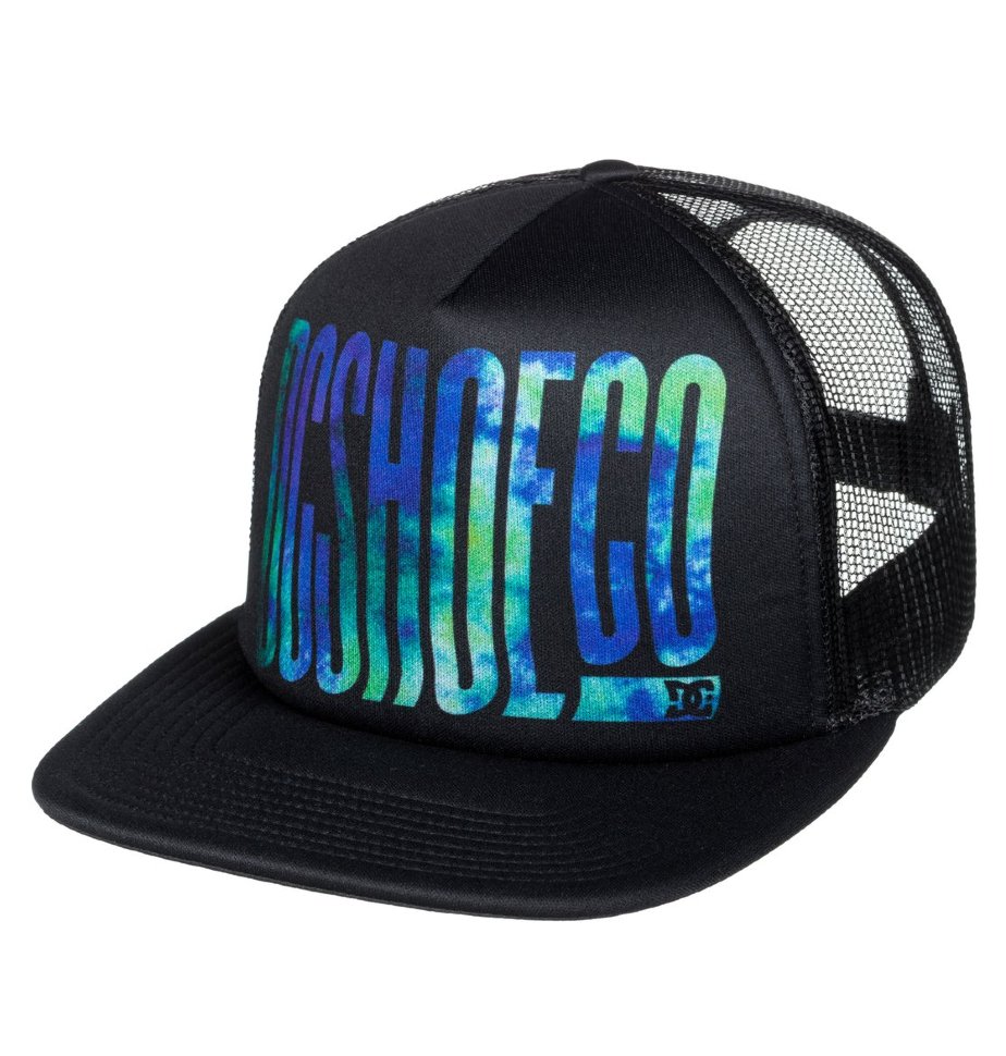 Кепка-бейсболка мужская DC SHOES Trippy Trucker Snow White