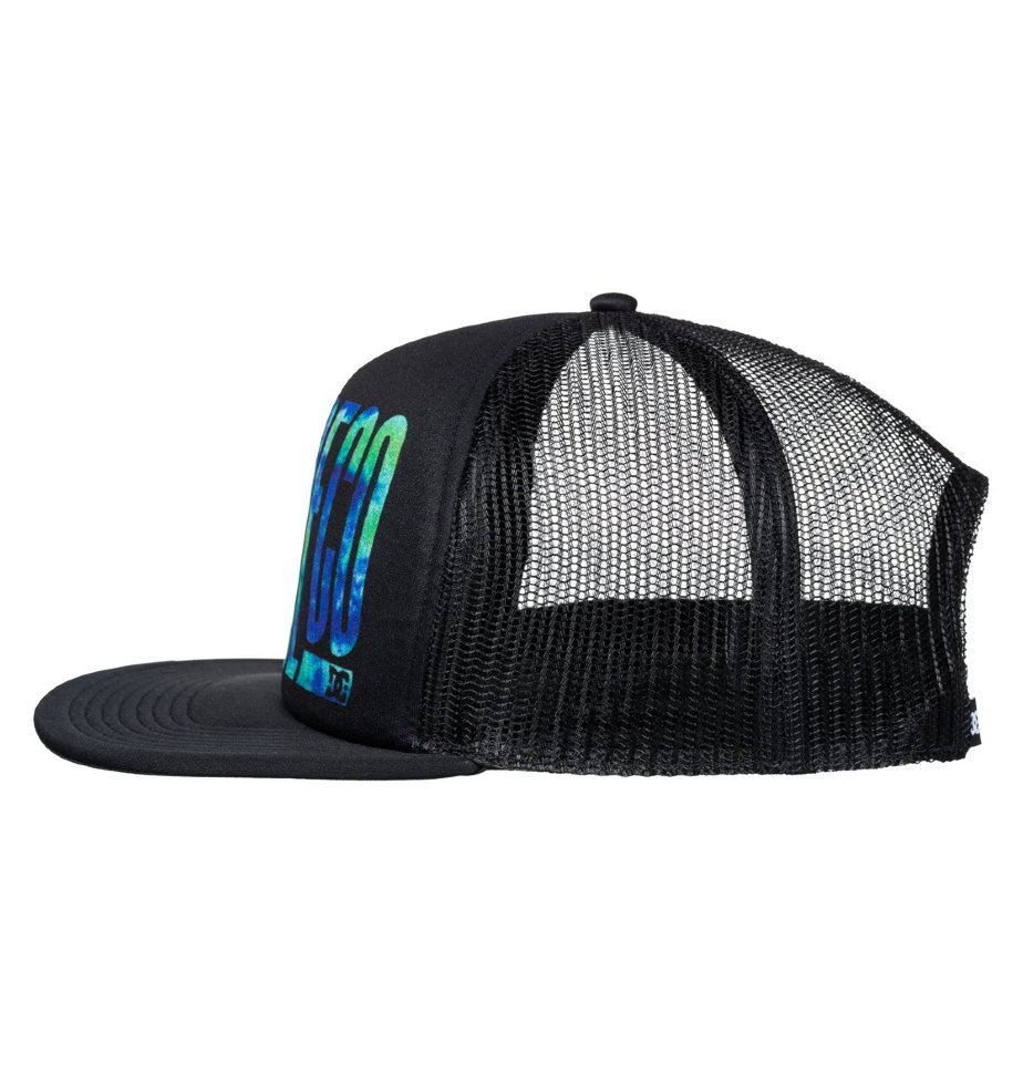 Кепка-бейсболка мужская DC SHOES Trippy Trucker Snow White фото 2