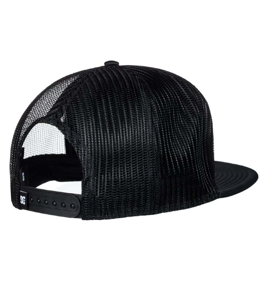 Кепка-бейсболка мужская DC SHOES Trippy Trucker Snow White фото 3