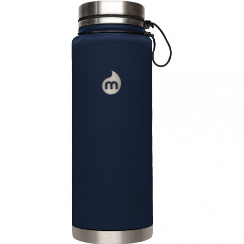 Термобутылка для воды MIZU Mizu V12 A/S St Blue Le W/ Sst Lid & Rope Leash
